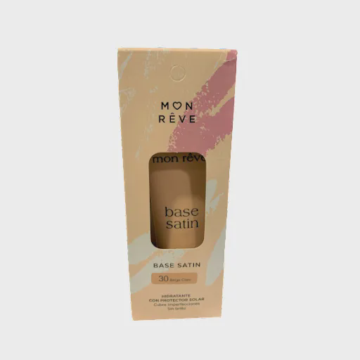 [7591566027677] BASE SATIN TUBO BLISTER BEIGE CLARO 30 (MONREVE)