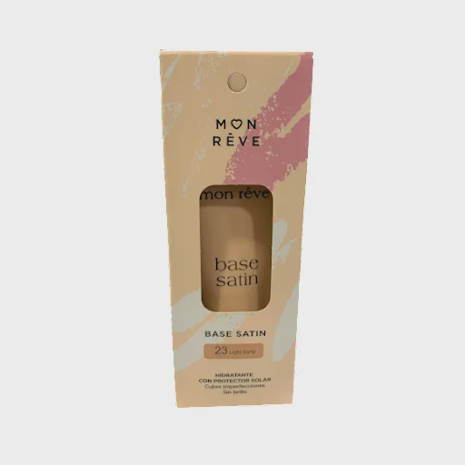 [7591566027639] BASE SATIN TUBO BLISTER LIGHT SAND 23 (MONREVE)