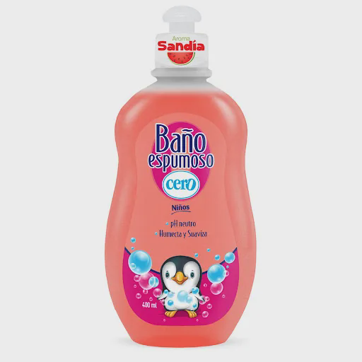 [7702661256026] BAÑO ESPUMOSO SANDÍA 400ML (CERO)