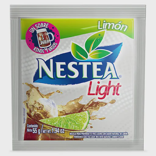 [7591016204252] BEBIDA EN POLVO LIMÓN LIGHT 55GR x 10 UNIDADES (NESTEA)