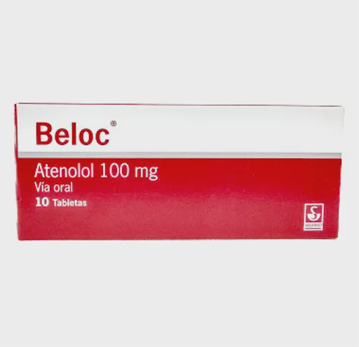 [7592601100188] BELOC (ATENOLOL) 100MG X 10 TABLETAS (MEYER)