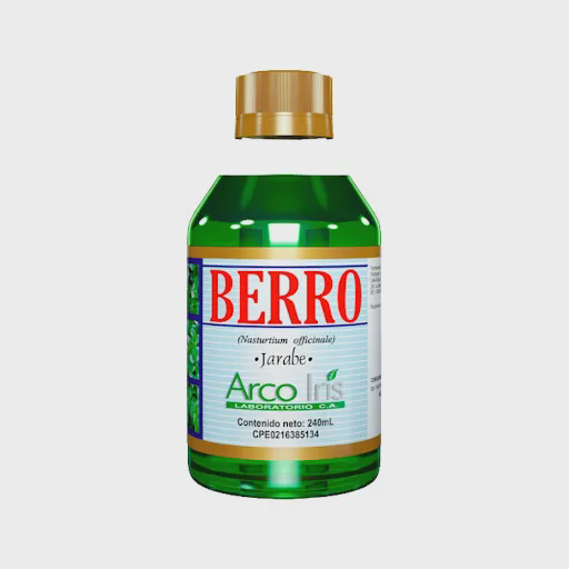 [7592946168560] BERRO JARABE (BERRO)  X 240ML (ARCO IRIS)