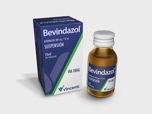 [7592782000055] BEVINDAZOL SUSPENSION (ALBENDAZOL) 400MG/1ML X 10ML (VINCENTI)