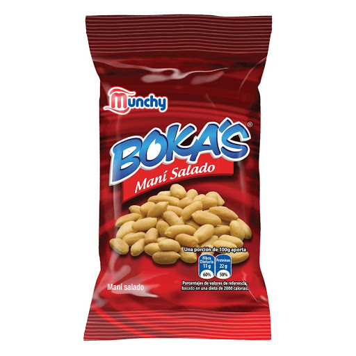 [7592708000237] BOKA´S MANI SALADO X 25GR (MUNCHY)