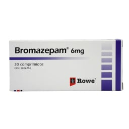 [7594000490204] BROMAZEPAM  6MG X 30 COMPRIMIDOS (MEGALABS)