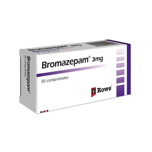 [7594000490198] BROMAZEPAM 3MG X 30 COMPRIMIDOS  (MEGALABS)