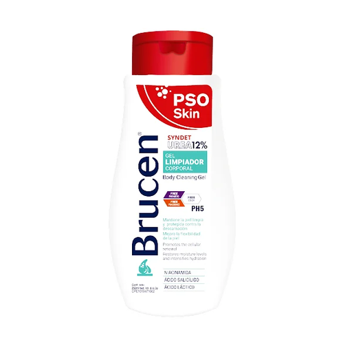 [7592090001591] BRUCEN SKIN GEL LIMPIADOR CORPORAL (ACIDO SALICILICO - ACIDO LACTICO - NIACINAMIDA)  X 250ML (BRUPHARM)