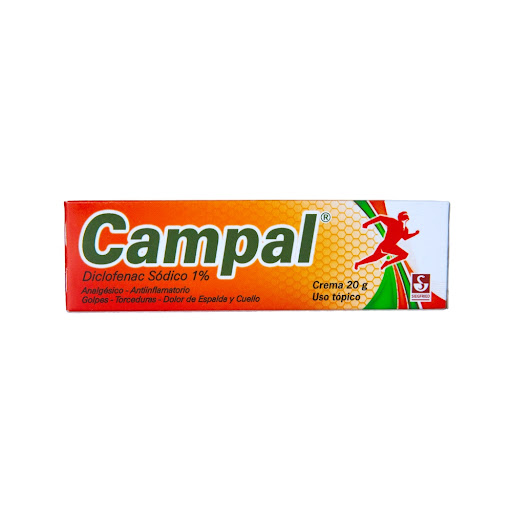 [7592601100232] CAMPAL  (DICLOFENAC SODICO) 1´% X 20 G CREMA (MEYER)