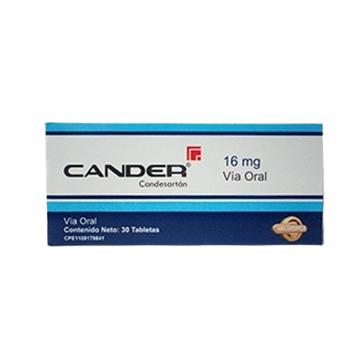 [7591020008303] CANDER (CANDESARTAN) 16MG X 30 TABLETAS (VALMORCA)