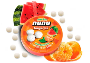 [8680937002029] CARAMELO NUNU PATILLA Y MANDARINA SIN AZUCAR 12GR (ST MORITZ)