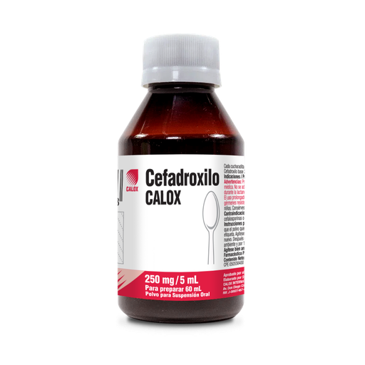 [7591519003208] CEFADROXILO  250MG/5ML X 60 ML SUSPENCION (CALOX)