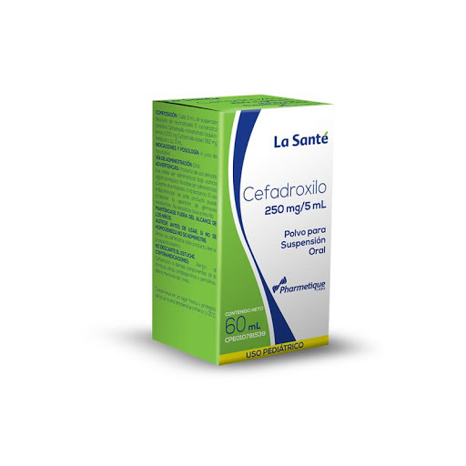 [7703763784738] CEFADROXILO 250MG X 60 ML SUSP (LA SANTE)