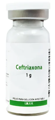 [7707264579015] CEFTRIAXONA  1G X 1 AMPOLLA I.V./I.M. (CR EL MORRO)