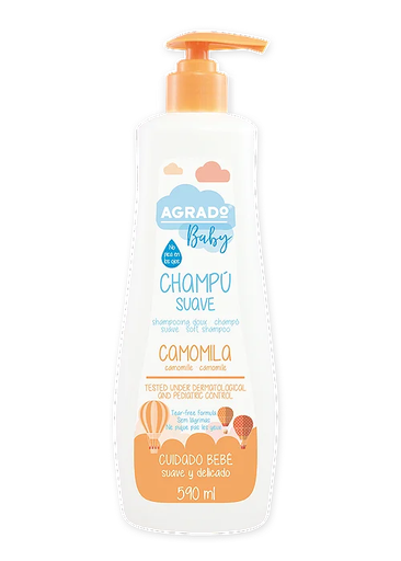 [8433295051594] CHAMPÚ CAMOMILA BABY590 ML (AGRADO)