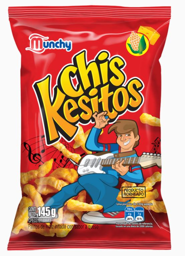 [7592708000367] CHISKESITOS 145GR (MUNCHY)