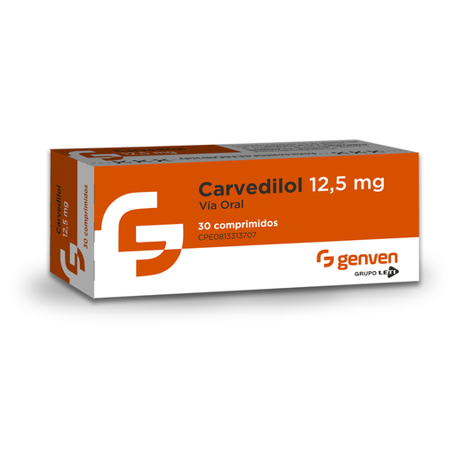 [7591585365644] COVENTROL (CARVEDILOL) 12.5MG X 30 COMPRIMIDOS (LETI)