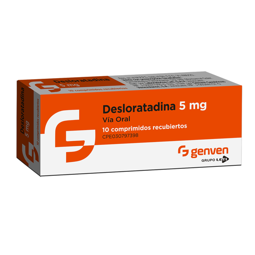 [7591585177469] DESLORATADINA  5MG X 10 COMPRIMIDOS (GENVEN)