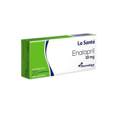 [7592454141109] ENALAPRIL  10MG X 20 COMPRIMIDOS (LA SANTE)