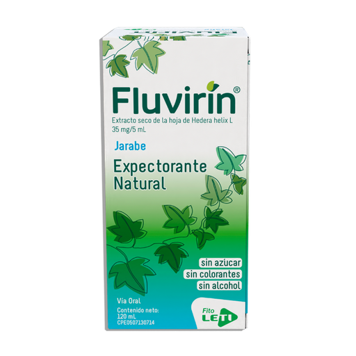 [7591585111166] FLUVIRIN JARABE (HIEDRA DISECADA) 35MG-5ML X 120ML (LETI)