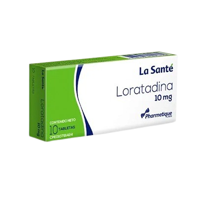 [7592454153300] LORATADINA 10MG X 10TAB (LASANTE)