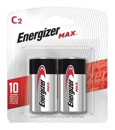[39800011367] PILAS ENERGIZER MAX C 2 UNIDADES (ENERGIZER)