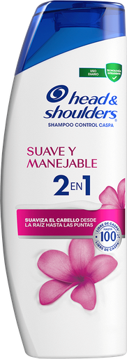 [7500435019811] SHAMPOO 2 EN 1 SUAVE Y MANEJABLE 180ML (HEAD&SHOULDERS)