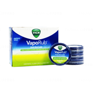 [75916565] VICK VAPORUB (MENTOL - ALCANFOR - EUCALIPTO)  X 12GR (FARMA)