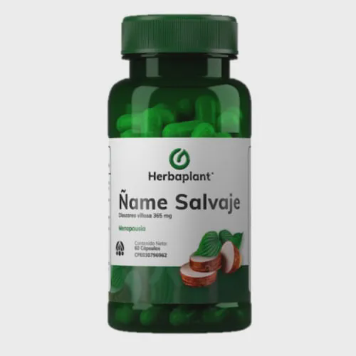 [7592710000751] ÑAME SALVAJE 365MG X 60 CAPSULAS (HERBAPLANT)