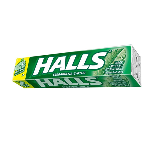 [HALLSYERBA] CARAMELO YERBA X UNIDAD (HALLS)