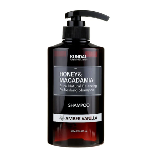 [8809568742047] CHAMPU CON EXTRACTOS NATURALES AMBER VANILLA X500ML (KUNDAL)
