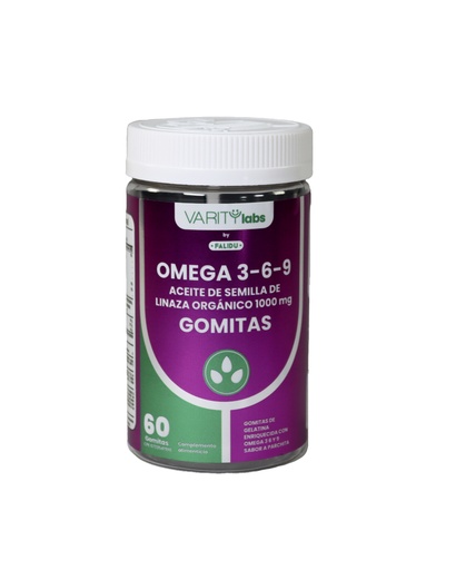 [7595414000928] OMEGA 3-6-9  1000MG  60 GOMITAS(VARITY LABS)