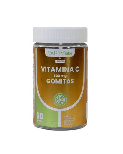 [7595414000843] VITAMINA C 500MG X 60 GOMITAS (VARITY LABS)