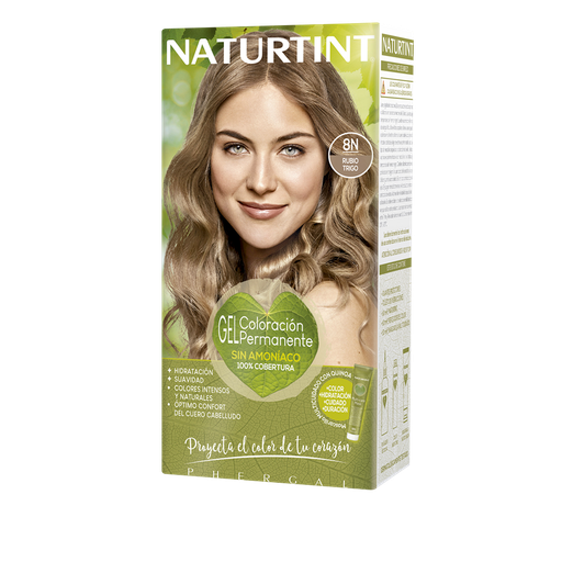 [8436004840069] NATURTINT KIT TINTE RUBIO TRIGO 8N 170ML/ 1