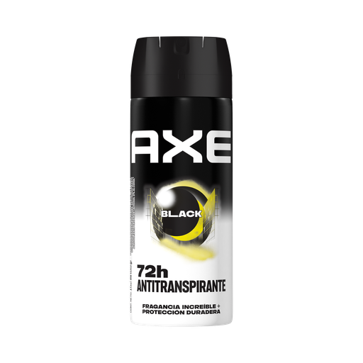 [7791293028774] 72 HORAS ANTITRANSPIRANTE FRAGANCIA INCREIBLE BLACK (AXE)