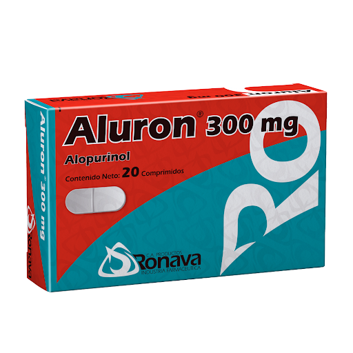 [7592806133097] ALURON 300MG. (ALOPURINOL) X20 COMPRIMIDOS 