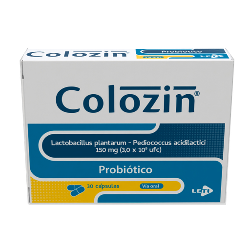 [7591585111241] COLOZIN (LACTOBACILLUS PLANTARUM-PEDIOCOCCUS)150MG X 30 CAPSULAS (LETI)