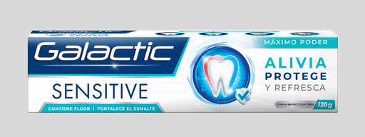 [7595751006218] CREMA DENTAL SENSITIVE X 120 GR (GALACTIC)